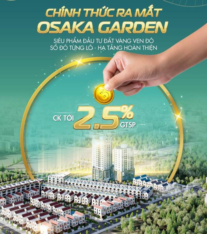 dự án osaka garden hà nam